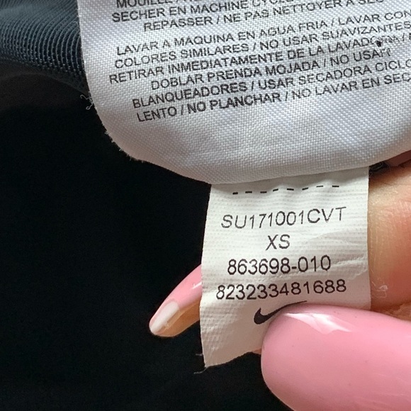 Nike Power Racer Black Training Run Tights Leggings - Picture 11 of 15